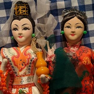 Vintage Asian Dolls